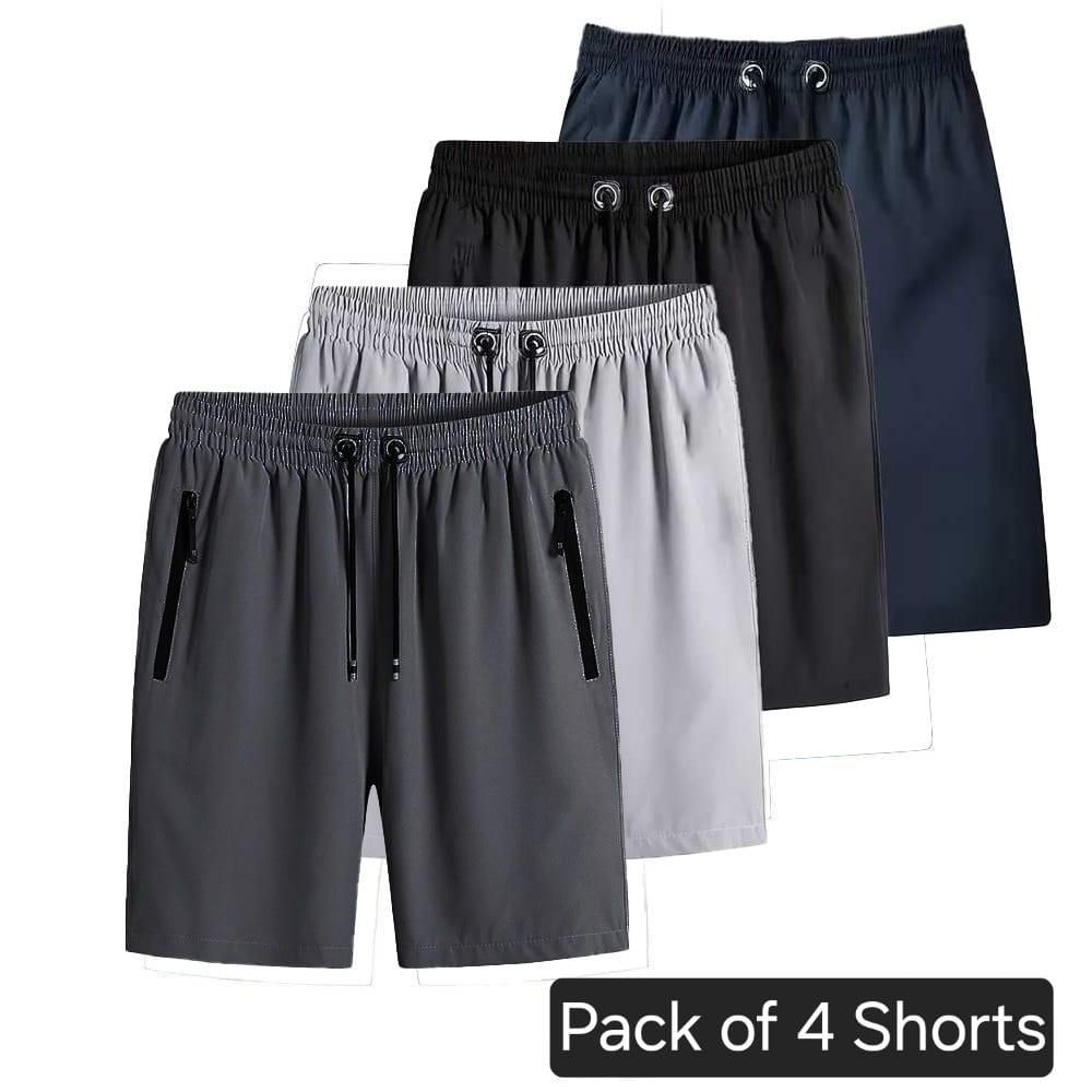 Stretchable cotton shorts